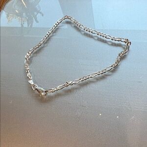 Elegant Silver Women's Bracelet Tennis Made in Italy 9”